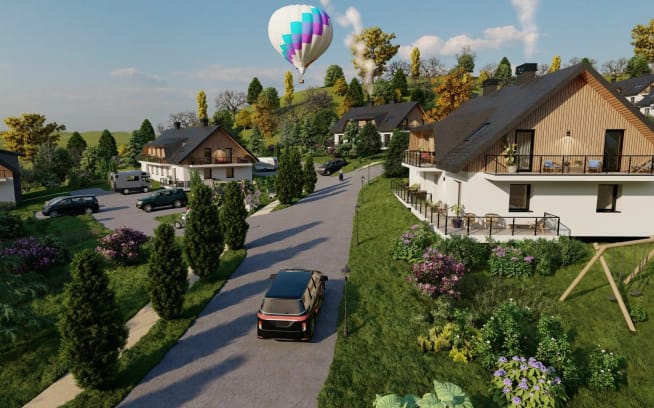 Veleta Lipno Resort – rodinné domy a nové byty Horní Planá, okres Český Krumlov