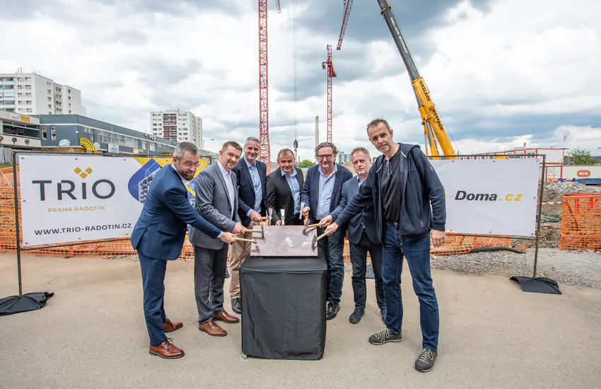 Nové srdce Radotína: Moderní bydlení, obchody a služby – přes 60 % prodáno (tisková zpráva) – obrázek 1