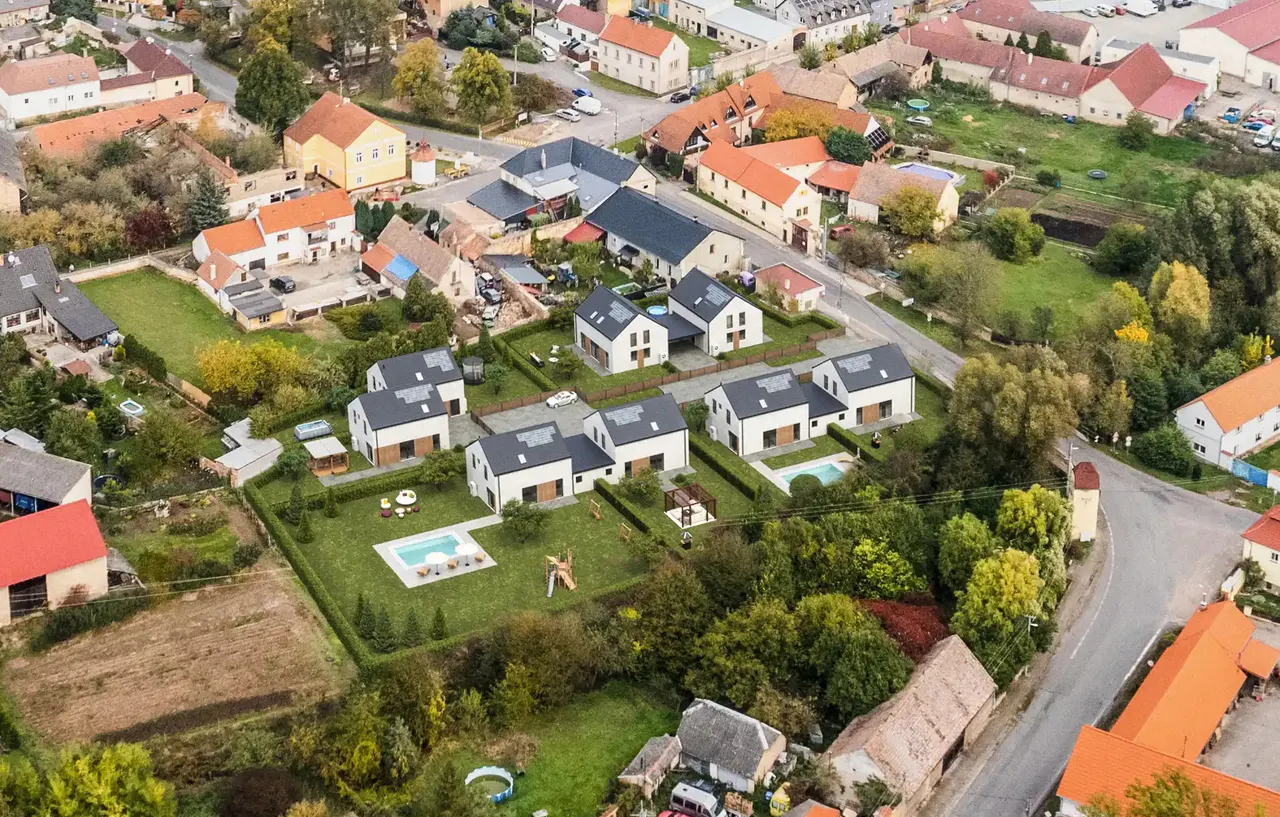 Domy u greenu – rodinné domy Beřovice, okres Kladno – foto 5