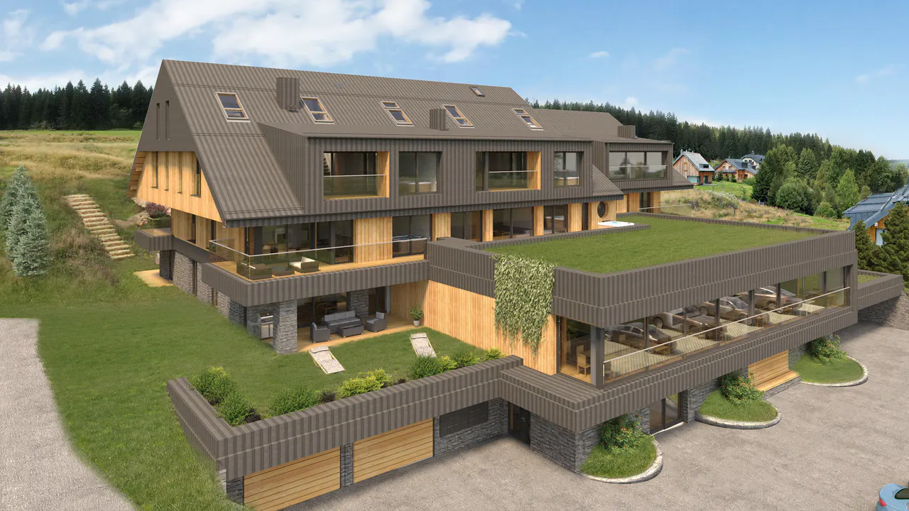 Kvilda Wellness Apartmány – nové byty Kvilda, Jihočeský kraj – foto 1