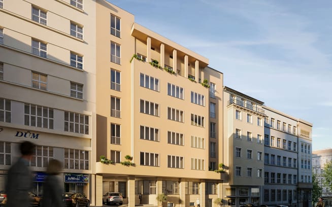 Rezidence Blanická 15 – nové byty Praha 2 – Vinohrady