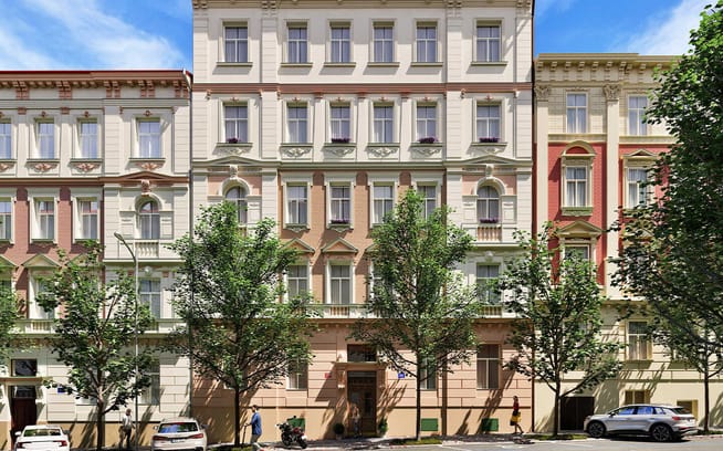 Chodská 28 – nové byty Praha 2 – Vinohrady