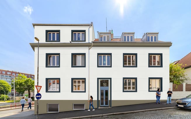 Rezidence Gutovka – nové byty Praha 10 – Strašnice