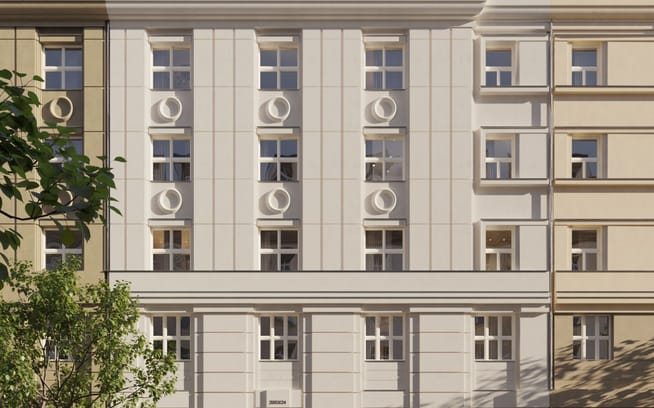 Rezidence Přemyslovská 24 – nové byty Praha 2 – Vinohrady