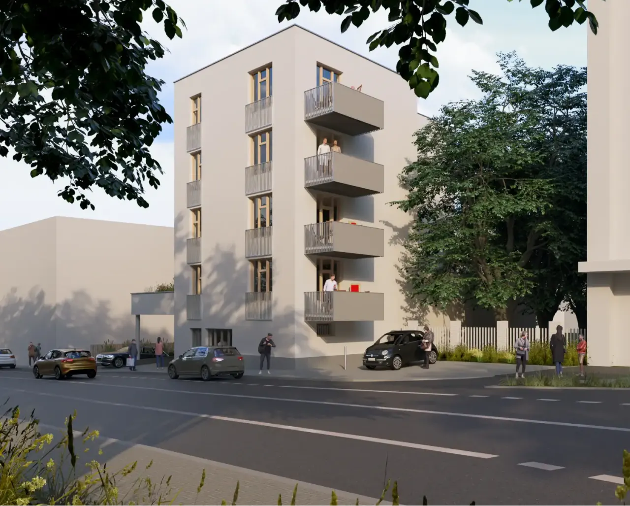 Developersky projekt Bytový dům Budějovická