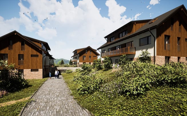 Resort Malé Lipno – nové byty Černá v Pošumaví, okres Český Krumlov
