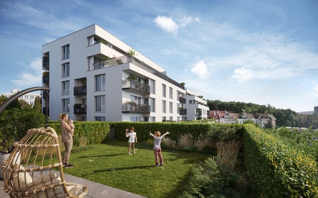 Rezidence Pod Kotlářkou – nové byty Praha 5 – Košíře