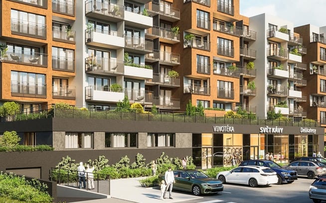 Nová Parmská – nové byty Praha 10 – Horní Měcholupy