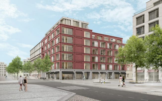 Městský dům Za Papírnou – nové byty Praha 7 – Holešovice