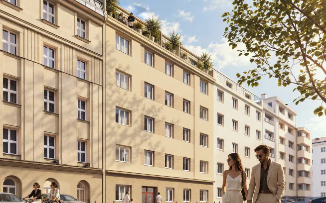 Družstevní 5 – nové byty Praha 4 – Nusle