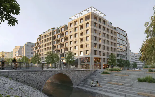 Voctářova – Elsnicovo náměstí – nové byty Praha 8 – Libeň